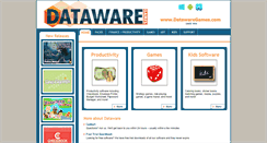 Desktop Screenshot of datawaregames.com