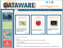 Tablet Screenshot of datawaregames.com